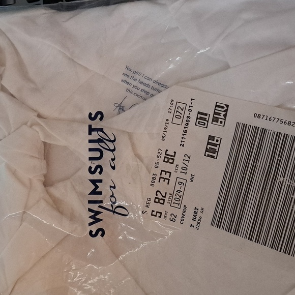 Ashley Graham x Swimsuits For All NWTs Jinx Crop Top Coverup - Picture 3 of 3